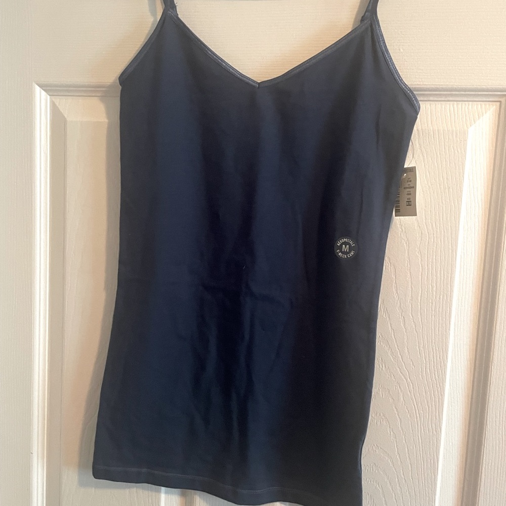 Aeropostale Blue V-neck Cami. Size Medium. New with tags.
